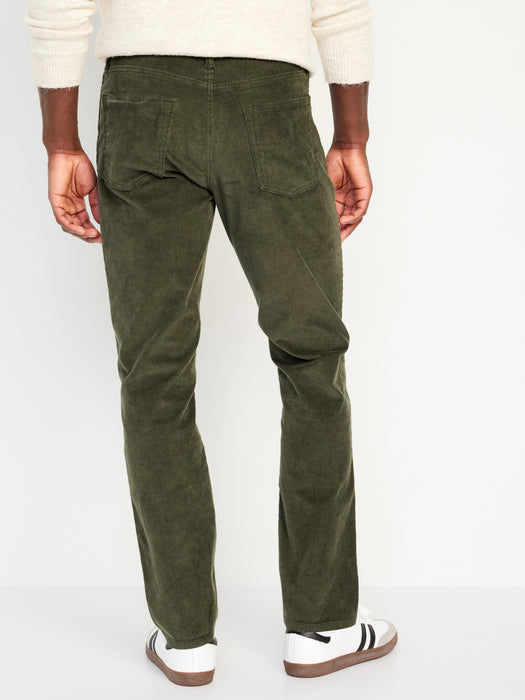 Slim Five-Pocket Corduroy Pants for Men