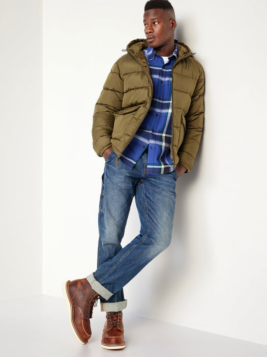 Double-Brushed Flannel Shirt