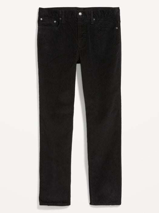 Straight Five-Pocket Corduroy Pants for Men