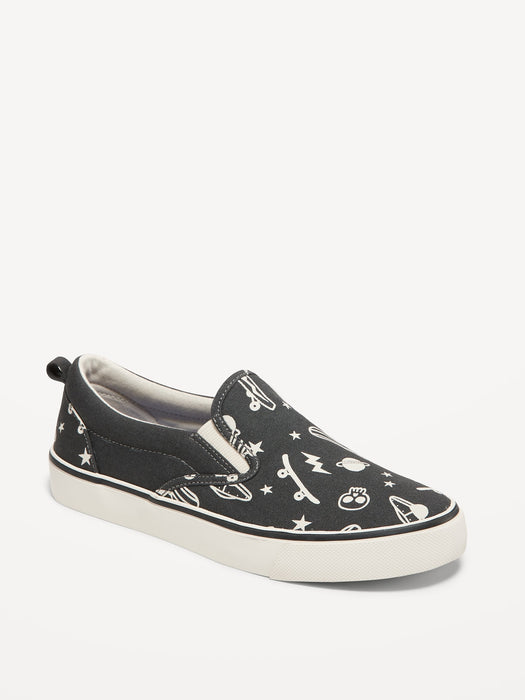 Canvas Slip-On Sneakers for Boys