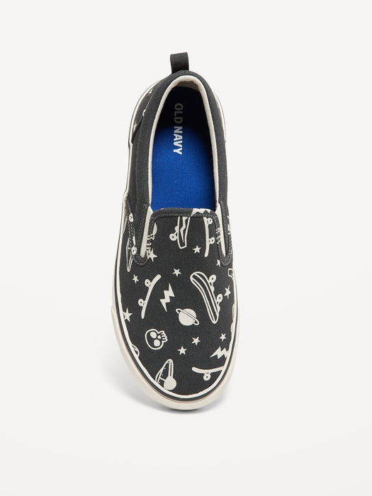 Canvas Slip-On Sneakers for Boys