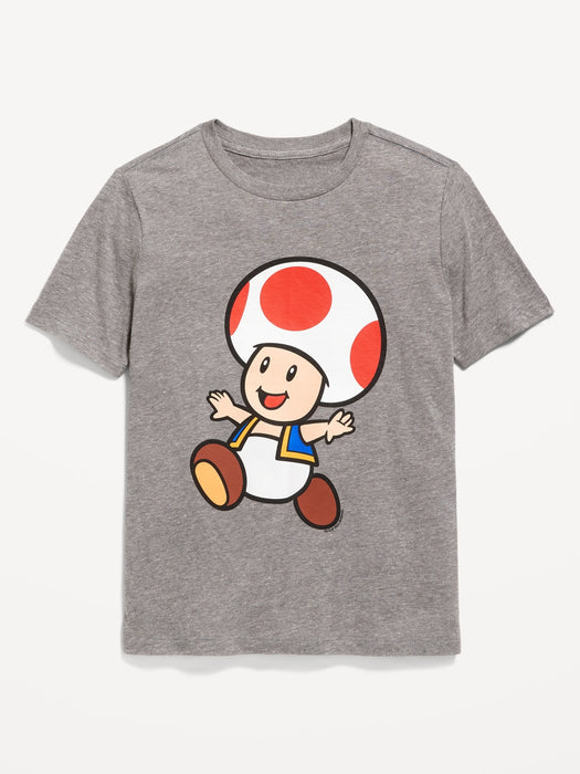 Super Mario™ Gender-Neutral Graphic T-Shirt for Kids