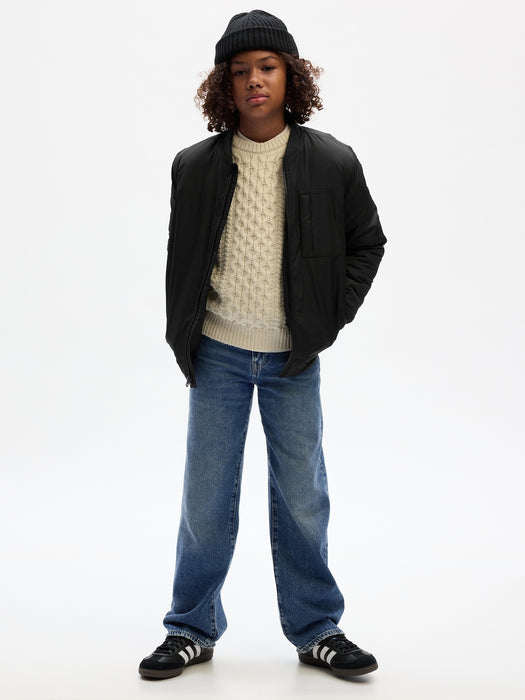 Kids Organic Cotton '90s Loose Jeans
