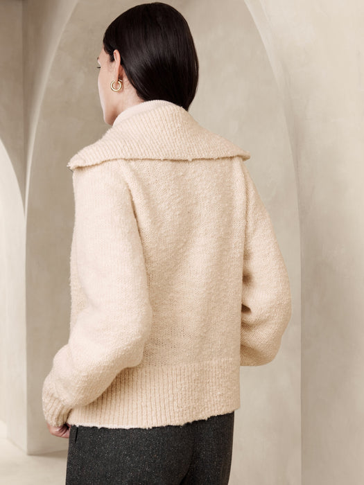 Austral Wool Sweater Jacket