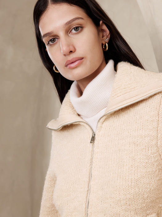 Austral Wool Sweater Jacket