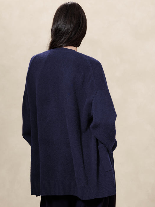 Caro Oversized Lightweight Cashmere Cardigan