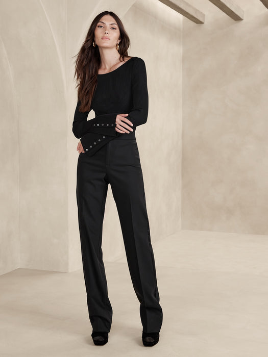 Jennie Boat-Neck Sweater Top