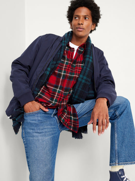 Double-Brushed Flannel Shirt