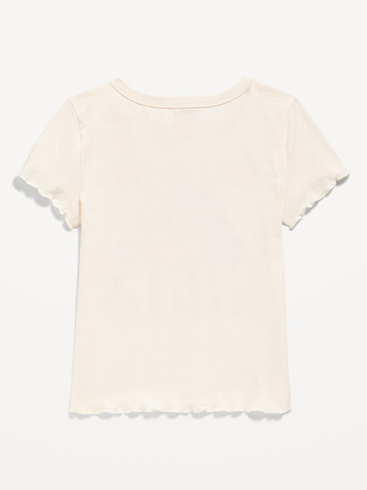 Lettuce-Edge Licensed Graphic T-Shirt for Girls