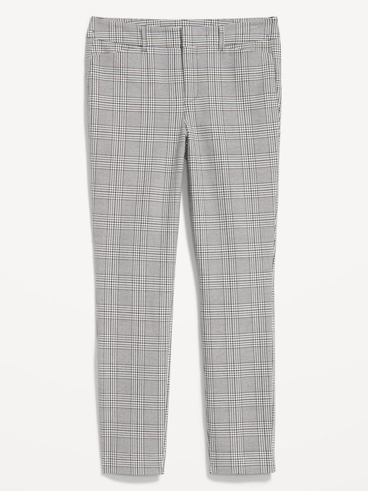 High-Waisted Pixie Skinny Ankle Pants