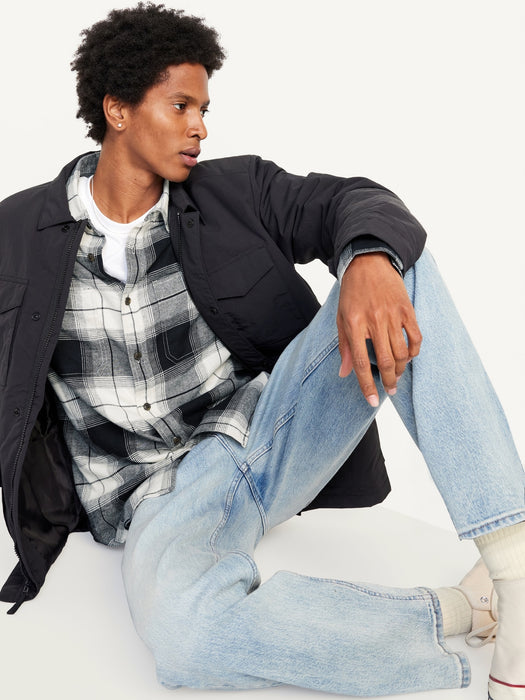 Double-Brushed Flannel Shirt