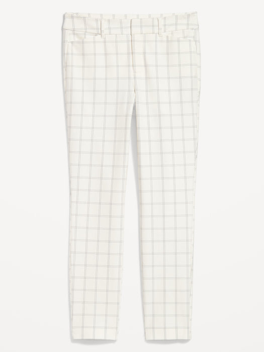 High-Waisted Pixie Skinny Ankle Pants