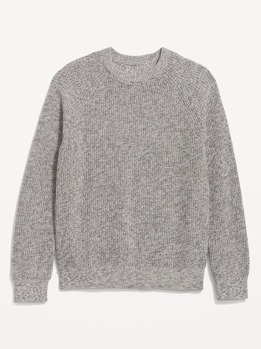 Crew-Neck Raglan Sweater