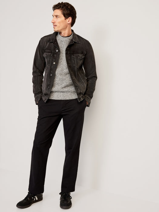 Crew-Neck Raglan Sweater