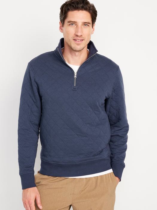Quilted  Quarter Zip