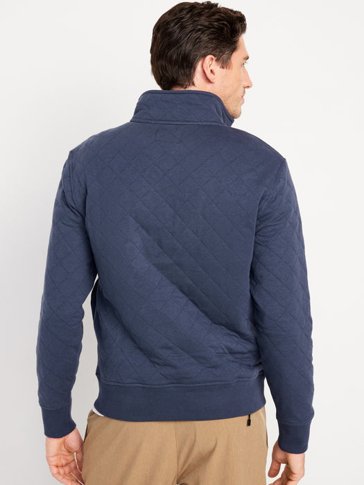 Quilted  Quarter Zip