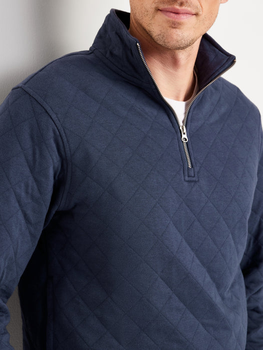 Quilted  Quarter Zip