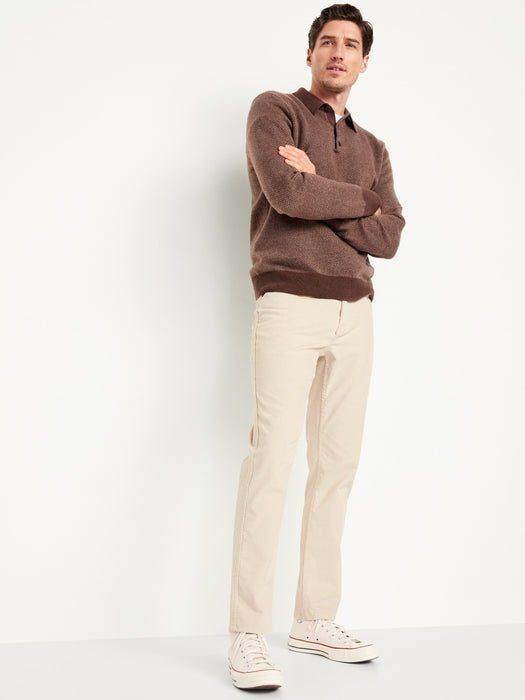 Straight Five-Pocket Corduroy Pants for Men