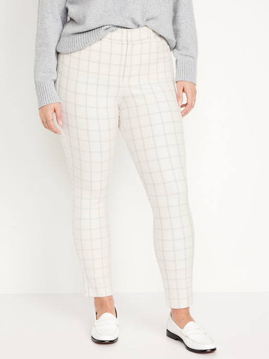 High-Waisted Pixie Skinny Ankle Pants