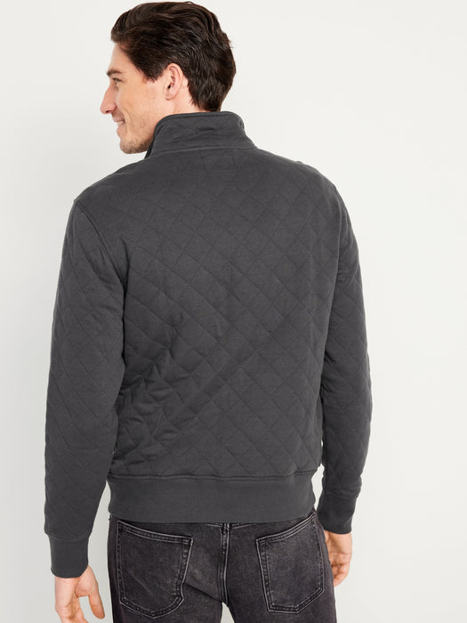 Quilted  Quarter Zip