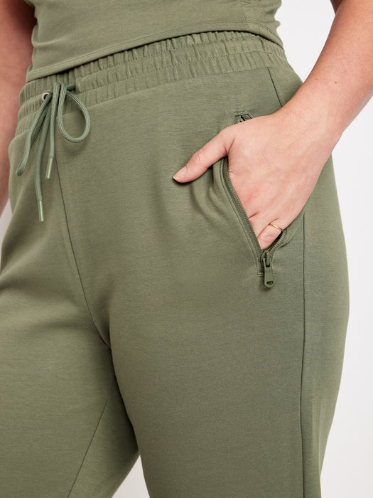 High-Waisted Dynamic Fleece Joggers