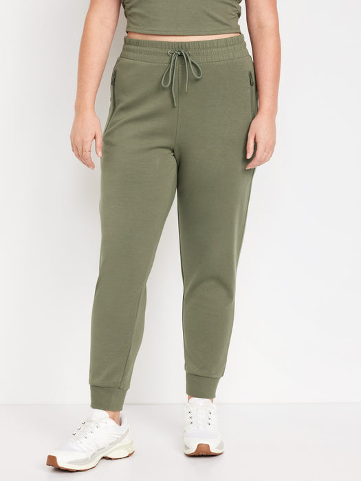 High-Waisted Dynamic Fleece Joggers