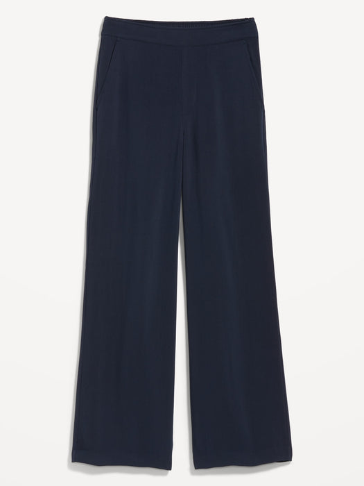 High-Waisted Playa Wide-Leg Pants