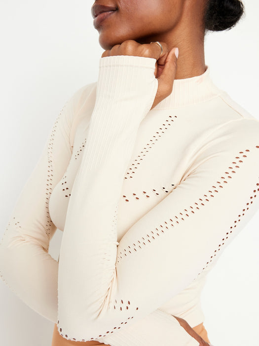 Seamless Crop Performance Top