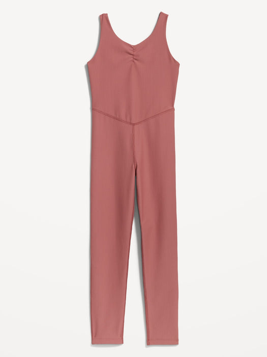 Sleeveless PowerSoft 7/8 Bodysuit for Girls