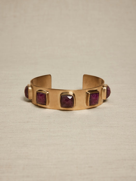 Juliette Ruby Cuff | Aureus + Argent