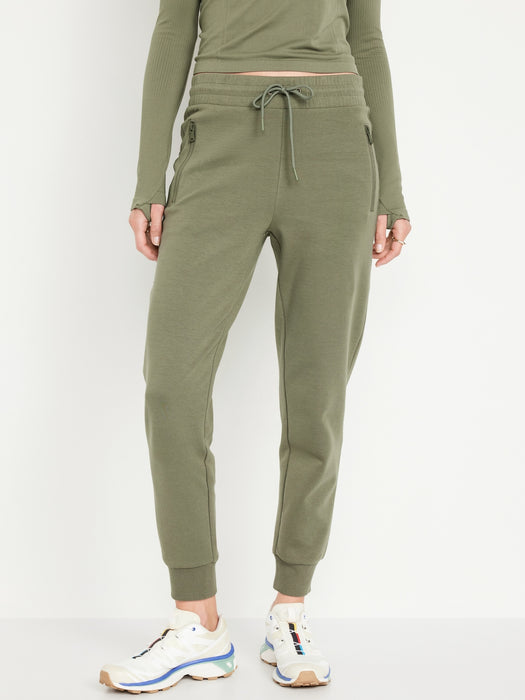 High-Waisted Dynamic Fleece Joggers