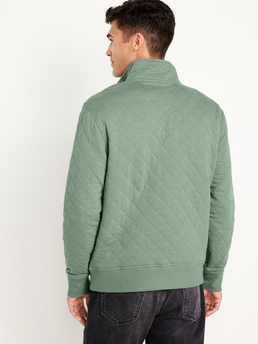 Quilted  Quarter Zip
