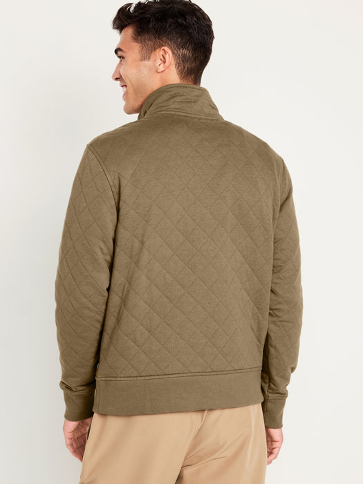 Quilted  Quarter Zip