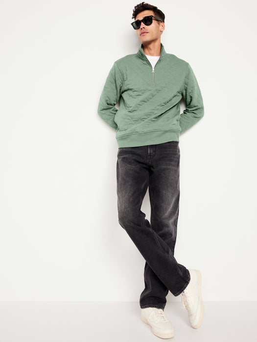 Quilted  Quarter Zip