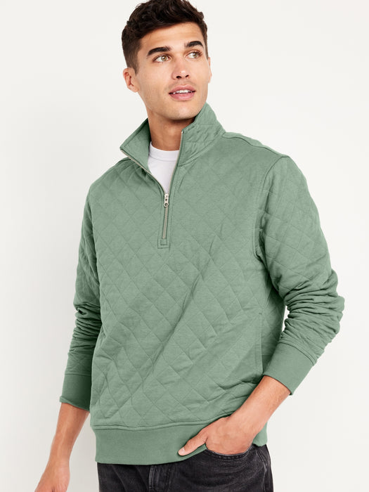 Quilted  Quarter Zip