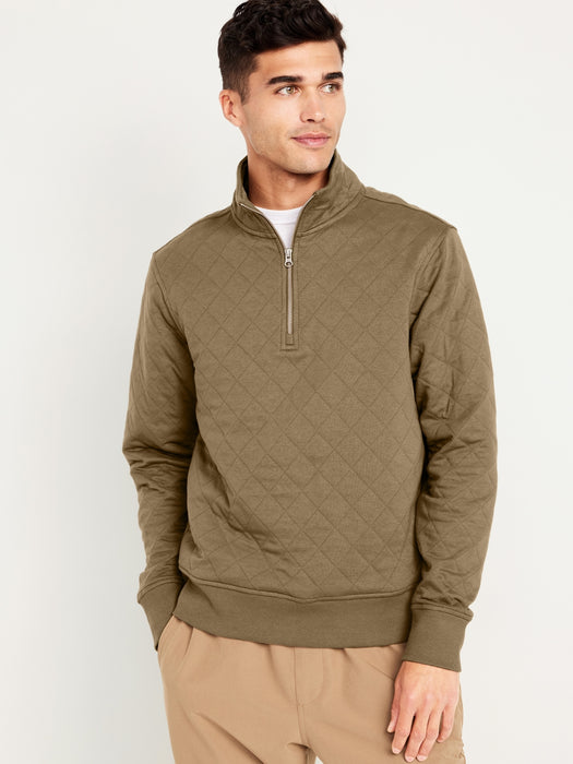 Quilted  Quarter Zip