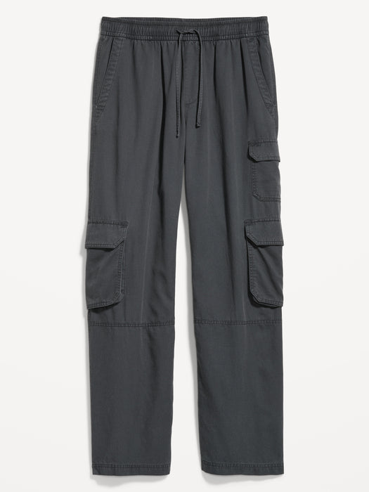 Mid-Rise Cargo Pants