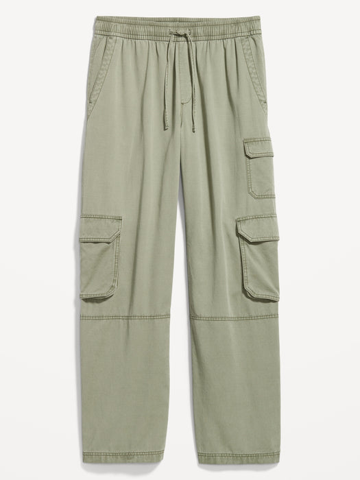 Mid-Rise Cargo Pants