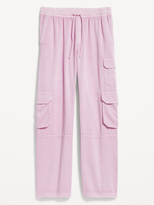 Mid-Rise Cargo Pants