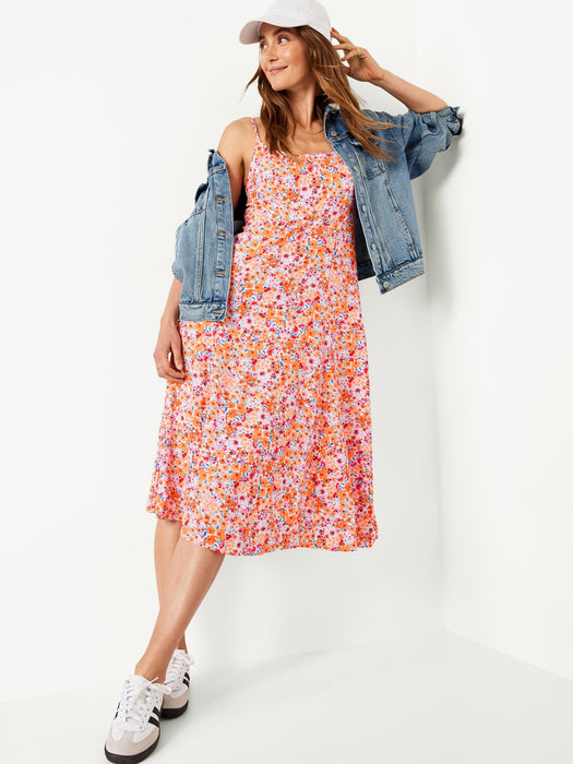 Fit & Flare Cami Midi Dress