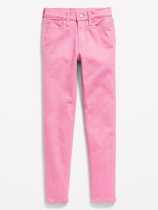 High-Waisted Rockstar 360° Stretch Jeggings for Girls