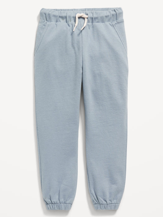 Cinched-Hem Jogger Sweatpants for Toddler Boys