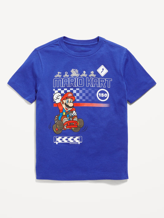 Super Mario™ Gender-Neutral Graphic T-Shirt for Kids