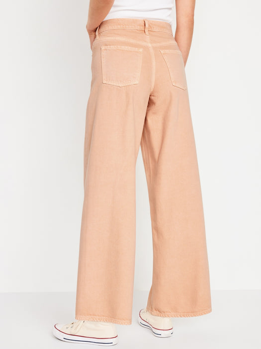 Mid-Rise Baggy Wide-Leg Jeans