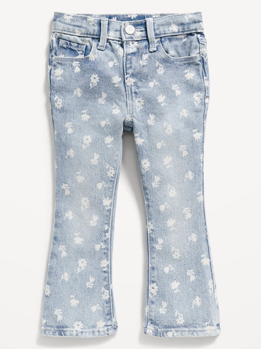 High-Waisted Flare Jeans for Toddler Girls