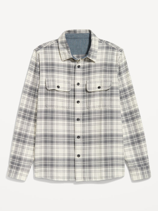 Loose Fit Pocket Shirt
