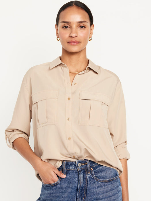 Button-Down Utility Shirt