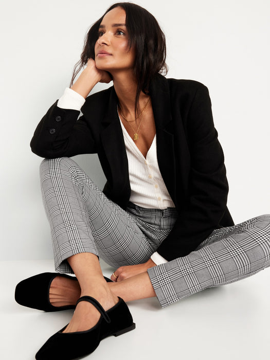 High-Waisted Pixie Skinny Ankle Pants