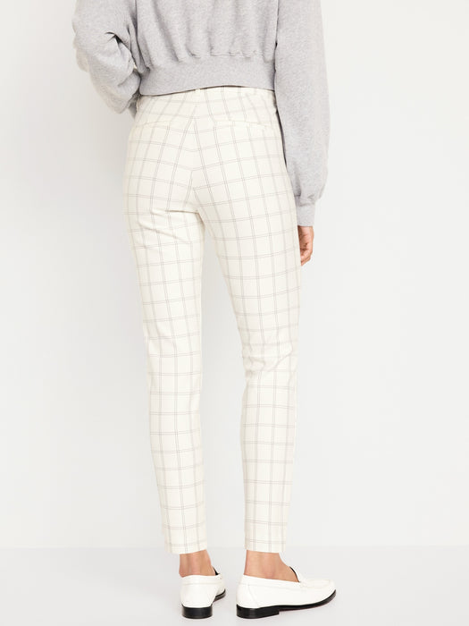 High-Waisted Pixie Skinny Ankle Pants