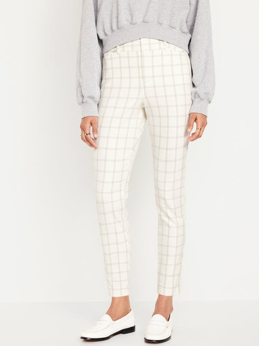 High-Waisted Pixie Skinny Ankle Pants